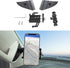 JeCar Phone Holder for 2018-2023 Dodge Ram 1500, A-Pillar Phone Mount Accessories, Aluminum Alloy