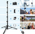CAMOLO RIG 63" Tripod for Phone,Selfie Stick with Wireless Remote, Extendable Cell Phone Stand & Phone Holder, Solidest