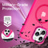 BENTOBEN iPhone 13 Pro Case - Hot Pink Translucent Matte, Slim Shockproof, Compatible with MagSafe, 6.1" Protective