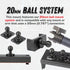 Bulletpoint Metal 2-Hole AMPS Base Mount with 20mm Mounting Ball