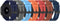 FitTurn 7pack Bands Compatible with MASVVPI IP68 Smart Watch, Replacement Straps for 1.9inches for Women Men