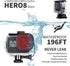 Waterproof Case with Dive Filters for GoPro Hero 8 Black, 196ft/60m Protective Underwater Diving Housing Accessories