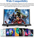 18" Screen Magnifier for Cell Phone - 3D HD Enlarger Projector for Movies, Videos, Gaming, Supports All Smartphones