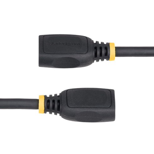 6.6ft (2m) 2.0 4K 60Hz, StarTech.com HDMI Extension Cable, High Speed HDMI Port Saver Cable, HDMI Extension Cord, M/F