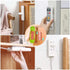 CHNLML 12PCS 8 Power Strip Holder, Adhesive Punch-Free Socket Holder, Self Adhesive Socket Desktop Fixer, Socket Holder