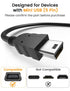 53 2.0 3.3ft Sinoacc Mini USB Cable Compatible with Garmin GPS Charger Cable for Drive Nuvi Drivesmart Driveassist Dezl