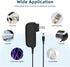 MDCGPower 13V 1A 5.5mm 2.5mm 4 DC Power Supply DC Adapter DC Power Cord with x DC Jack, Feet Cable for LED Strip