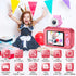 Kid Camera with 2.4in IPS Screen, 180° Flip Lens, Digital Selfie Camera with Playback Game for Ages 4-11