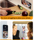 Magnetic Wall Mount Phone Holder for Shower, Hands-Free Mirror Sticker, Fits Apple iPhone 15 14 13 12 Pro Max Plus Mini