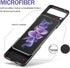 Samsung Galaxy Z Flip 3 5G Case - Galaxy Z Flip 3 Leather Phone Case with Hard Shockproof Back Cover Slim Durable
