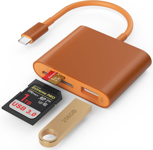 SZHAIYIJIN SD Card Reader, USB 3.0 Type C High Speed to SD/TF Card