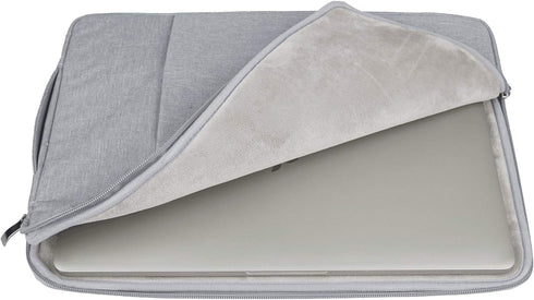 RAINYEAR 14 Inch Laptop Sleeve Case, Handbag with Handle Strap for Chromebook, Gray