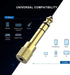 DIGITNOW Headphone Adapter 6.35mm (1/4 Inch) Male to 3.5mm (1/8 Inch) Female, Audio Stereo TRS Converter (4-Pack)