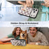 LEOMAKRON 17 for iPhone Pro Max Case with Finger Strap Kickstand,Compatible with MagSafe,Cute Checkered Checkerboard