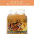 6oz 35 A Cheerful Giver - Pecan Belgium Waffles - Small Scented Candle Jar with Lid - Cheerful Candle - Hours of Burn
