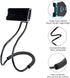 011 Neck Cell Desk Bed, Bike and Motorcycle Mount - Lazy Bracket Mobile Phone Stand Holder (Black)