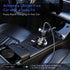USB C Car Charger with 60W Braided USB C Cable 3ft, 2-pack, Mini 60W USB C Fast Charging Cigarette Lighter, Dual PD3.0