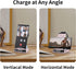 Wireless Charger for Samsung Galaxy S24 Ultra, Charging Station for Galaxy S23/S22/S21/Z Flip5/Note20, Watch Charger