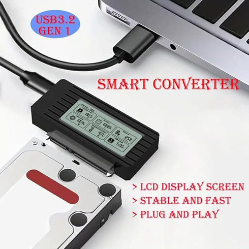 Generic Hard Drive Recovery Kit - External Reader, Multiples-Port Adapter, Data Transfer Dock | Universal USB Converter