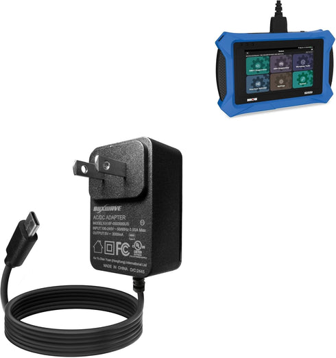 BoxWave Charger Compatible with Innova SDS50 SDS Tech Level Diagnostic (5 in) -