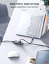 uni USB-C to Ethernet Adapter, USB C Hub with RJ45 1000 Gigabit Ethernet, Compatible with MacBook Pro/Air