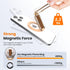 HYCZAAE Magnetic Phone Grip & Stand for Desk, Bed & On-the-Go Compatible with MagSafe Secure One-Hand Hold, Comfortable