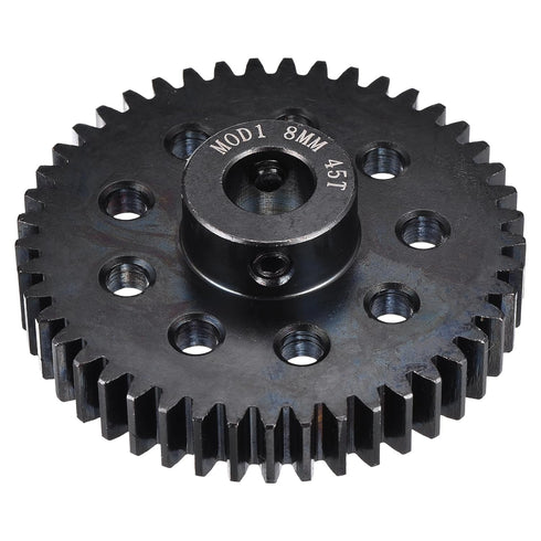 MECCANIXITY 1M 45T 40 Chrome Steel Motor Pinion Gears, 1.85" x 1.9"