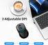 ACOZYKITTEN 2400 2.4Ghz 6 11/10/7 Wireless Mouse Ergonomic, Side Buttons Mouse, DPI, Silent and Anti Slip Roller