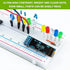EPLZON 5 Pack 0.91 inch 128x32 OLED IIC Display Module Pixel Mini Self-Luminous Display Screen Board for Arduino