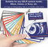 DSLR Cheat Sheet for Canon, Nikon, Sony, Camera Accessories Quick Reference Cards Photography Guides & Tips: Settings, Exposure, Modes, Composition, Lighting etc 4×3 inch