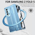 Miimall Compatible Samsung Galaxy Z Fold 5 Case, with Upgraded Hinge Protection + Camera Lens Film + Front Screen
