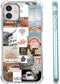 Jesus and Cowboy Case for iPhone 11, Christian Quotes and Western Collage Trendy TPU Bumper for Men Women
