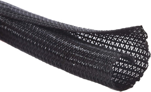 Alex Tech 20ft - 1.5 inch Cord Protector Wire Loom Tubing Cable Sleeve Split