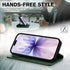TUCCH 17 (6.3") 2025, 3 Wallet Case for iPhone Credit Card Holders, RFID Blocking, Stand, PU Leather, Shockproof TPU