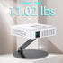 HISUNSING -Inch 360 Foldable Projector Stand, Universal Projector Mount with Screw, Rotation & Height Adjustable