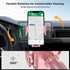 Miracase Phone Holders for Car with Metal Hook Clip, Air Vent Cell Phone Mount, Hands-Free Universal Cradle for iPhone