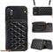 Furiet Detachable Crossbody Wallet Case for Samsung Galaxy Note 10 Plus, Multi Card Slots, Leather Cover - Black