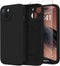 iPhone 14 Case, Black Silicone Shockproof, MagSafe Compatible, Full Camera Protection, Includes 2 Screen Protectors.