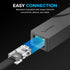 SABRENT USB C to 2.5 Gbps Ethernet Adapter, Aluminum Portable Adapter for MacBook Pro, Air