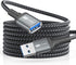 ITD ITANDA 10FT USB 3.0 Extension Cable Type A Male to Female, 5Gbps for Keyboard, Mouse, Xbox, Printer & More.