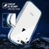 TENOC Phone Case for iPhone 7 Plus & 8 Plus, Clear Non-Yellowing Protective Bumper Hard Back Cover (5.5 Inch)