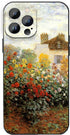 iPhone 15 Pro Max Case, Classic Art Monet Painting Retro Landscape Phone Cover for Women Men, Flexible TPU Slim