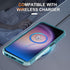 Samsung Galaxy A15 5G Case, Full Body Heavy Duty Rugged Shockproof Cover with Lanyard Strap, Mint Green, Tempered Glass