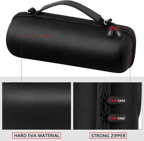 COMECASE Hard Travel Case - for JBL Charge 4/Charge 5 Waterproof Bluetooth Speaker, Carrying Storage Bag Fits Charger