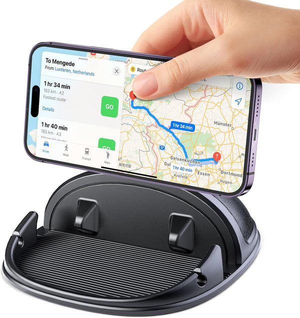 Beeasy Car Phone Holder, Dashboard Anti-Slip Silicone Pad Phone Mount, Hands Free Stand for iPhone, Samsung, Android
