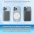 lasuroa 6pcs Universal Magnetic Ring, Sparkle Metal Ring Stickers No Magnet Compatible with Most Phone Inside Cases