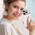 Dumkery 17 Cute Phone Case Compatible with iPhone Pro Case, Bow Aesthetic Pattern, Soft Clear TPU Shockproof Cases