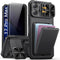 SSLOTSCASE for iPhone 17 Pro Max Case with 2X Privacy Screen Protector, Card