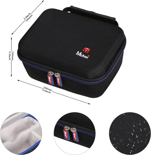 Mchoi Travel Case for Sony ZV E-10 / ZV-1 / ZV-1F / ZV-1 II, Shockproof Waterproof Protective Case
