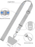 SHANSHUI Phone Lanyard, 2 Pack Durable Tether Tab Universal Nylon Neck Charm Crossbody Lanyard for Cell Phone Fit All